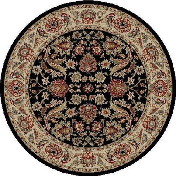 Concord Global Trading Concord Global 62032 2 ft. 3 in. x 7 ft. 3 in. Ankara Sultanabad - Black 62032
